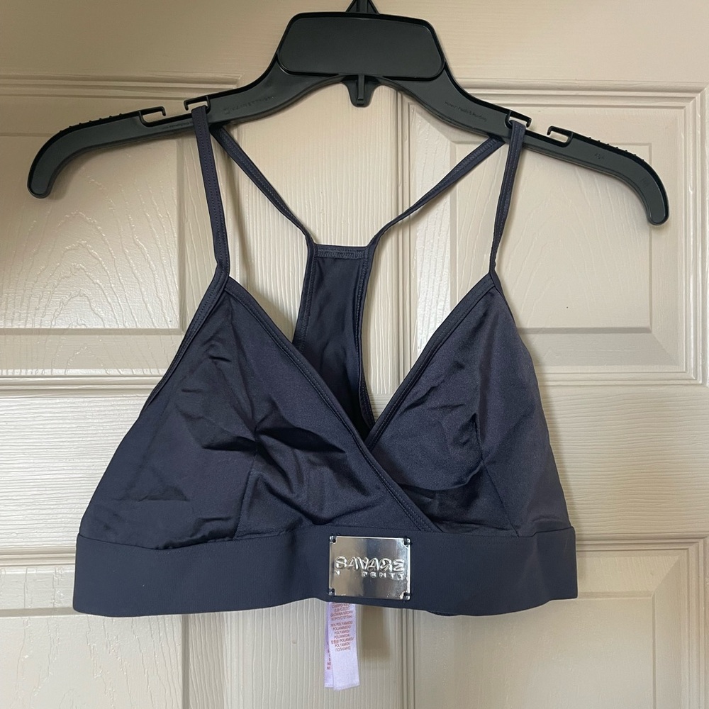 Savage X Fenty Black Racerback Bralette